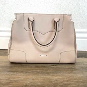Rebecca Minkoff | Beige Blush Black Handbag Purse